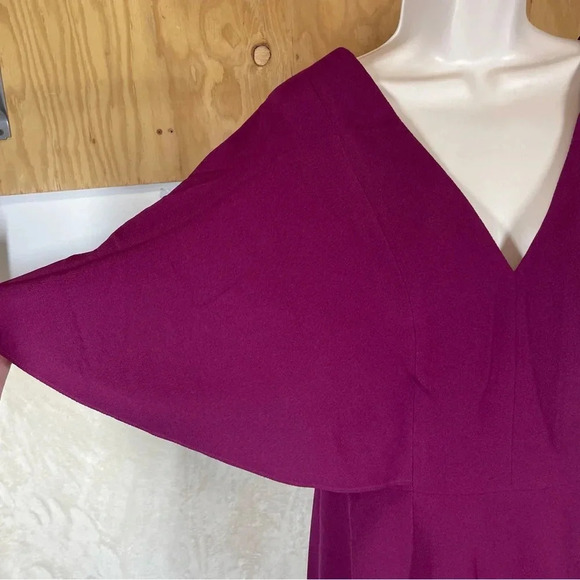 Dress the Population Louisa Butterfly Sleeve Cocktail Dress size large NEW - Picture 5 of 14